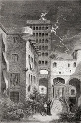 El Palacio de la Inquisicion in the 19th Century, 1878